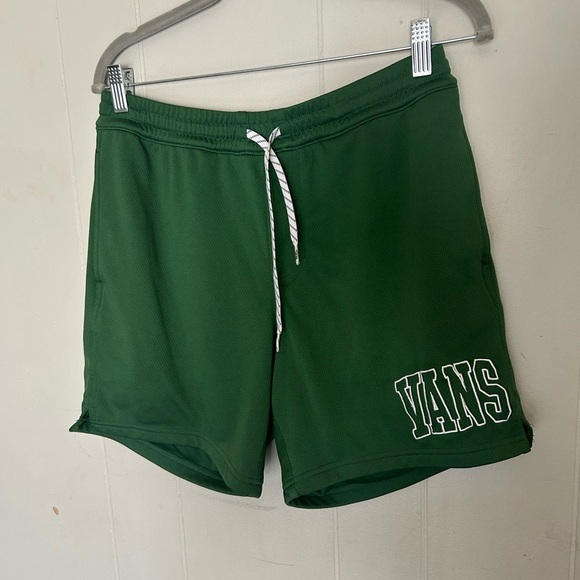 Other - Vans Green Athletic Shorts Small Relaxed Fit Logo Mesh Lounge Gym shorts